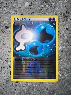 Pokemon TCG Cards Double Aqua Energy 33/34 Double Crisis Reverse Holo NM-M - Image 3