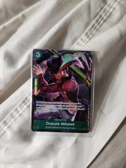 Dracule Mihawk (Illustration Box Vol.4) ST12-003 One Piece Promotion Cards Foil - Image 1