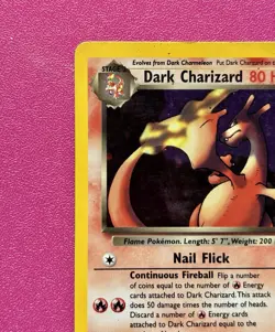 Dark Charizard 4/82 Holo Rare Team Rocket Pokemon Card - Image 4