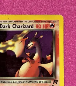 Dark Charizard 4/82 Holo Rare Team Rocket Pokemon Card - Image 5