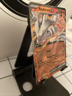 Reshiram ex 020/086 SV: White Flare Double Rare Holo Pokemon TCG Card NM - Image 2
