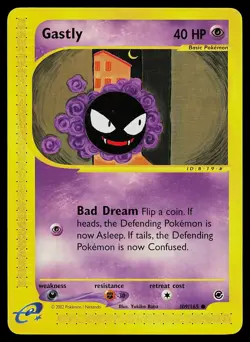 Pokemon Card - Gastly Expedition 109/165 Non Holo - Image 1