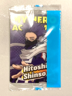 Hitoshi Shinso - My Hero Academia Plastic Morinaga Wafer Card Japanese - Image 1