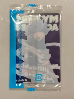 Hitoshi Shinso - My Hero Academia Plastic Morinaga Wafer Card Japanese - Image 2