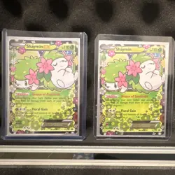 Pokemon Card - 2016 Black Star Promo XY Shaymin EX #XY148 Generations NM X2 - Image 1