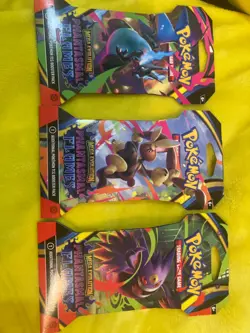 POKEMON mega evolution PHANTASMAL FLAMES 3 booster packs (30 cards) - Image 1