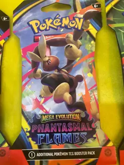 POKEMON mega evolution PHANTASMAL FLAMES 3 booster packs (30 cards) - Image 3