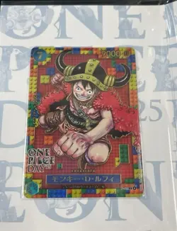 ONE PIECE Card Game Premium Card Collection DAY25 Limited Japan p-110 luffy - Image 4