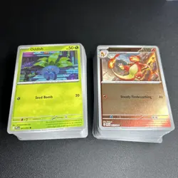 2025 Pokemon Phantasmal Flames Base + Reverse Holo Foil Lot of 150 Cards TCG NM - Image 1