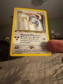 1st Edition Lugia 9/111 Neo Genesis 2000 Holo Rare WOTC Pokemon Card TCG MP - Image 4