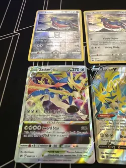 Zacian V (Shiny) SWSH292 SWSH: Sword & Shield Promo Cards Holo - Image 3
