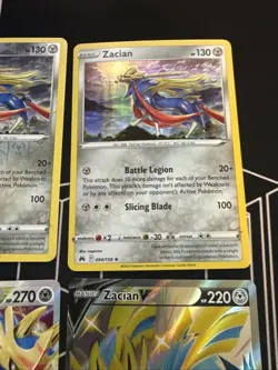 Zacian V (Shiny) SWSH292 SWSH: Sword & Shield Promo Cards Holo - Image 5