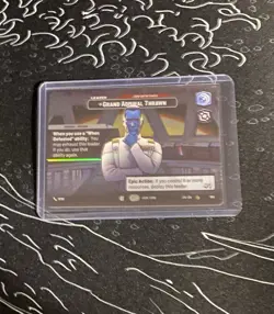 Grand Admiral Thrawn Showcase Card Star Wars Unlimited JTL NM - Image 1