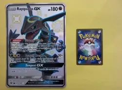 Shiny Rayquaza GX JUMBO Oversized Card 177a/168 Hidden Fates Promo - Image 1