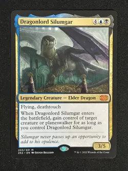 1x MTG Dragonlord Silumgar - Double Masters 2022 (2X2) #203 - Magic - Image 1