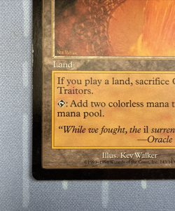 City of Traitors - RARE - Exodus - Magic the Gathering Vintage 1998 WOTC - Image 5
