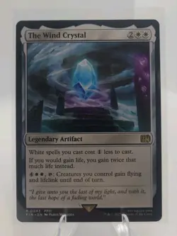 The Wind Crystal #0043 R Regular MTG Final Fantasy NM - Image 1