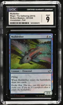 MULLDRIFTER Modern Masters 2015 Foil CGC 9 MTG [Nostalgium] - Image 1