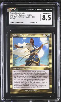 TEFERI, TIME RAVELER Secret Lair Time Trouble CGC 8.5 MTG - Image 1