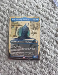 MTG Wan Shi Tong, Librarian - Borderless- Secret Lair - Legendary Creature - Image 2