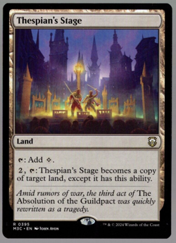 Thespian's Stage 0395 Non Foil Rare Modern Horizons 3 MTG Near Mint - Image 1