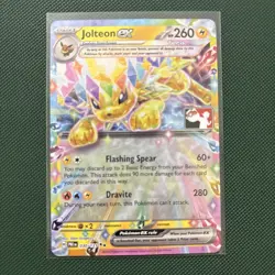 Pokemon TCG Jolteon EX 030/131 Play Stamped Prize Pack - Image 1