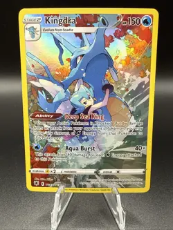 Pokemon TCG Kingdra TG03/TG30 Swsh10: Astral Radiance Trainer Gallery Holo, NM - Image 1