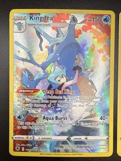 Pokemon TCG Kingdra TG03/TG30 Swsh10: Astral Radiance Trainer Gallery Holo, NM - Image 4