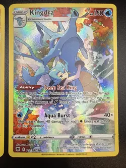 Pokemon TCG Kingdra TG03/TG30 Swsh10: Astral Radiance Trainer Gallery Holo, NM - Image 5