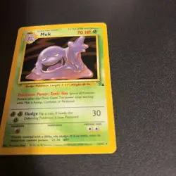 Pokemon TCG Muk Fossil 13 Holo Unlimited Holo Rare - Image 3