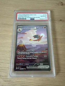 2023 Pokemon MEW EN Special Illustration Charizard ex 199/165 Holo PSA 10 - Image 1