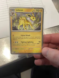 Pokemon TCG: Prismatic Evolutions Promo Vaporeon Flareon Jolteon Set of 3 - Image 3