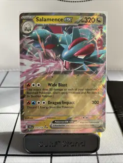 Pokemon TCG Salamence EX 114/159 Sv09: Journey Together Holo NM/M - Image 1