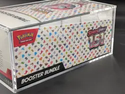 Pokemon 151 SV3.5 Booster Bundle Display Factory Sealed Case W/Acrylic Case - Image 4