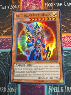 Yu-Gi-Oh! Black Luster Soldier - Envoy of the Beginning CT10-EN005 Super Rare NM - Image 1