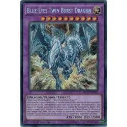 Yugioh Blue-Eyes Twin Burst Dragon MP17-EN056 1st Edition Secret Rare NM - Image 1