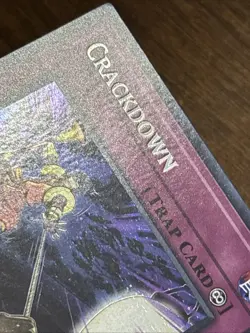 Yu-Gi-Oh! TCG Crackdown MP20-EN084 2020 1st Edition Prismatic Secret Rare LP - Image 2