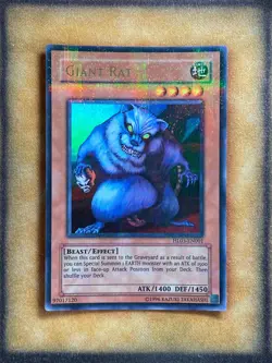 Yugioh Giant Rat HL03-EN001 Hobby League Parallel Ultra Rare VLP - Image 1