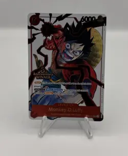 Monkey.D.Luffy - ST01-012 (3rd Anniversary Winner) ST01-012 One Piece Promotion - Image 2
