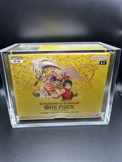 One Piece TCG Kingdoms Of Intrigue Booster Box OP-04 (Factory Sealed) ENGLISH - Image 1