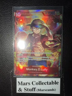 One Piece TCG: ST10-006 Monkey.D.Luffy (Treasure Booster Promo) - Near Mint - Image 1
