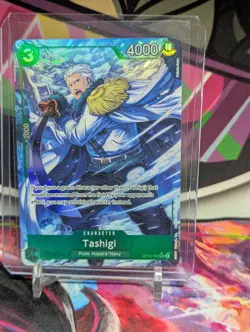 One Piece TCG Tashigi Alt Art OP10-032 English Royal Blood SR - Image 1