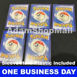 Taiwan Toys“R”Us Pokemon Promo Card - Complete Set of 5 Pikachu Eevee Charmander - Image 2