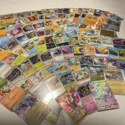 Authentic Pokemon Cards: lot of 110 - Image 1