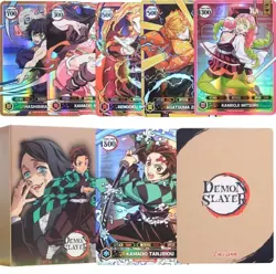 Demon Slayer 36 Packs English Trading Card Booster Box Anime Collectible Cards - Image 3