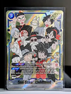 Son Goku : Childhood FB06-119 Secret Rare Manga Booster 02 Dragon Ball Card En - Image 1