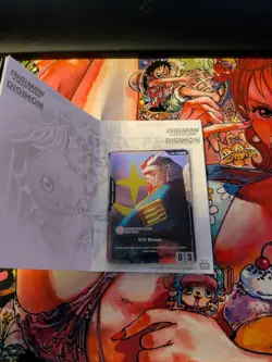 One Piece Bandai Card Fest 25-26 Monkey D Luffy OP07-073 Promo English Sealed - Image 1