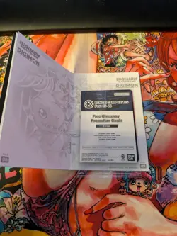 One Piece Bandai Card Fest 25-26 Monkey D Luffy OP07-073 Promo English Sealed - Image 2