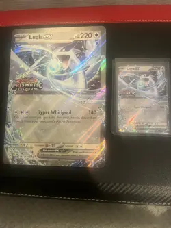 Pokemon Lugia EX TCG Holo Card Prismatic Evolutions 082/131 with jumbo - Image 4