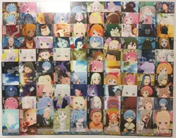 Lot of 100 Japanese Weiss Weiβ Schwarz Re:Zero Card Set - Image 1